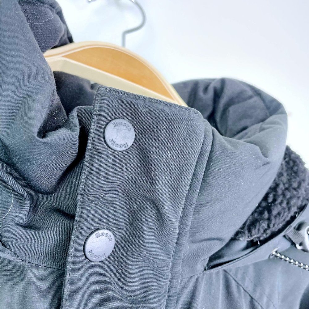 ⚡️SOLD⚡️ roots 2018 jasper black down parka - size xxl - Picture 14 of 14